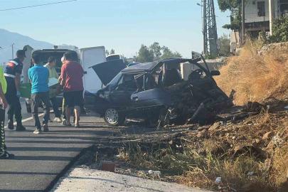 Seydikemer’de otomobil yoldan çıktı: 2 ölü
