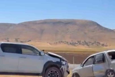 Siirt’te trafik kazası: Araçlarda maddi hasar oluştu