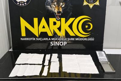 Sinop’ta 3 bin 877 kullanımlık uyuşturucu ele geçirildi