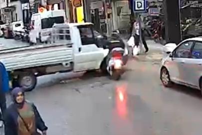 Sinop’ta motosiklet kamyonete çarptı: 1 yaralı