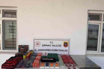 Şırnak’ta jandarmadan kaçakçılık operasyonu