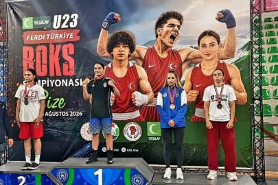 Sivaslı boksör Rize’de Türkiye 3.’sü oldu