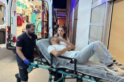 Sokak ortasında darp edildi