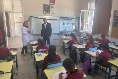 Söke İlçe Milli Eğitim Müdürü Uğurlu, öğrencilerin yeni dönem heyecanına ortak oldu