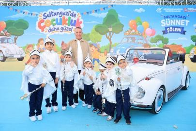 Sultangazi’de bin 500 çocuk için toplu sünnet şöleni