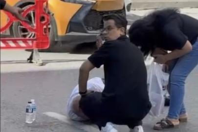 Sultangazi’de elektrikli scooter yayaya çarptı