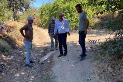 Sultanhisar’da belediye ekipleri vatandaşların talepleri için sahada