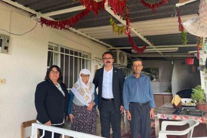 Sultanhisar’da vatandaşlarla hane buluşmaları devam ediyor