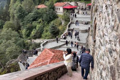 Sümela Manastırı’nı 8,5 ayda 520 bin kişi ziyaret etti