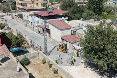 Tarsus’ta kırsal mahallelerde yol seferberliği