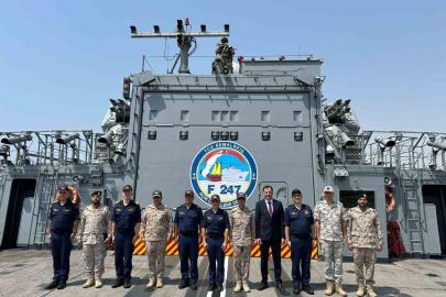 TCG Kemalreis fırkateyni Suudi Arabistan’da