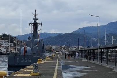 TCG Zıpkın Marmaris’te halkın ziyaretine açıldı