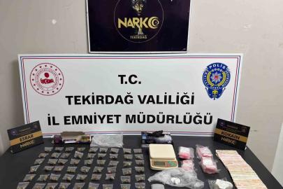 Tekirdağ’da uyuşturucu operasyonlarında 220 şüpheliye işlem