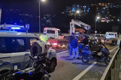 Trafiği tehlikeye düşürdüler, 100 bin liranın üzerinde cezaya çarptırıldılar