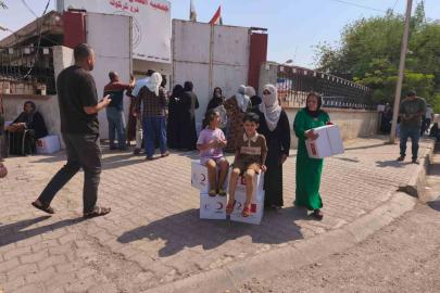 Türk Kızılay’dan Kerkük kentinde 500 aileye yardım