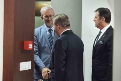 Ukrayna Büyükelçisi Celalov’dan BBP Başkanı Destici’ye ziyaret