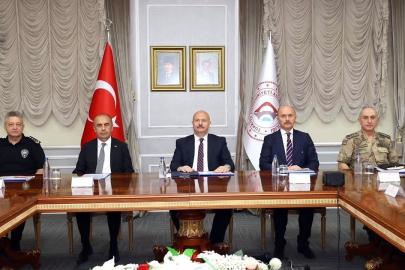 Üniversitelerde huzur ve güveni artırma toplantısı yapıldı