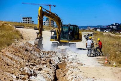 Uşak’ta altyapı çalışmaları sürüyor