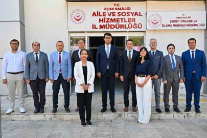 Uşak’ta sosyal hizmet çalışmaları değerlendirildi