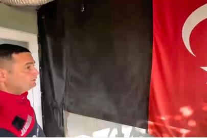 Uyuşturucuyu Türk bayrağıyla kamufle etmeye çalıştılar, jandarmanın gözünden kaçmadı