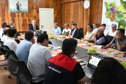 Üzüm üreticisinin talepleri Denizli’de masaya yatırıldı