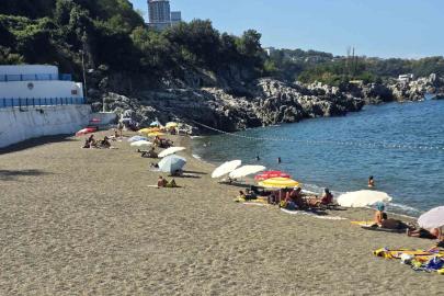 Yasak kalktı, vatandaşlar Kapuz Plajı’na akın etti
