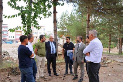 Yeni Ağız ve Diş Sağlığı Merkezi için alan incelemesi yapıldı