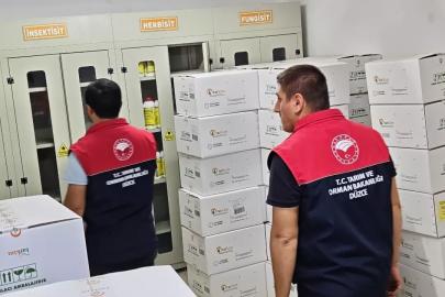 Yığılca’da gübre ve zirai ilaç bayilerine denetim