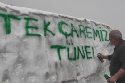 Yılın 6 ayı karla mücadele eden Macahel’in tünel hayali gerçek oluyor