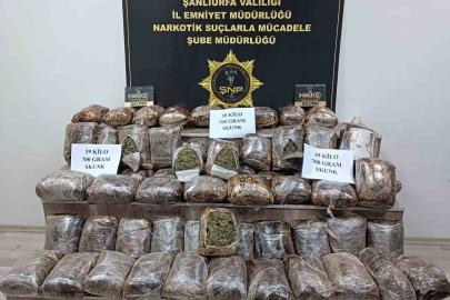 Yolcunun valizinden 39 kilo 700 gram uyuşturucu çıktı