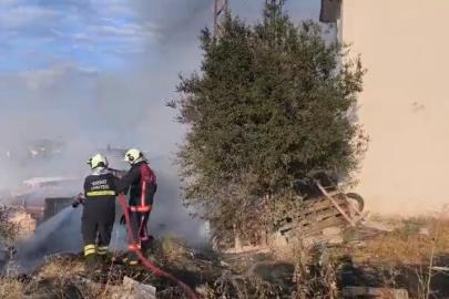 Yozgat’ta trafodaki patlama sonrası yangın çıktı