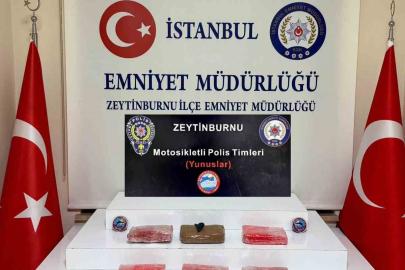 Zeytinburnu’nda durdurulan araçta 6 kilo 650 gram kokain ele geçirildi