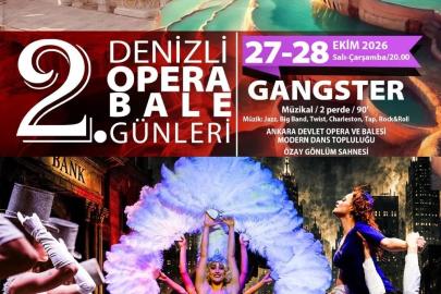 2. Denizli Opera ve Bale Günlerinde "Gangster" müzikali sahneleniyor