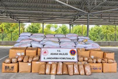 3 tırda 8 ton kaçak tütün ele geçirildi