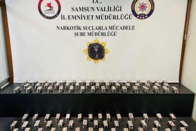 5 bin 656 adet sentetik ecza ele geçirildi