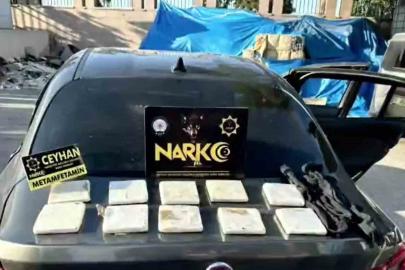 Adana’da 2 araçta 2 kilo 95 gram metamfetamin ele geçirildi