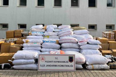 Adana’da 20 milyon TL değerinde kaçak tütün ele geçirildi