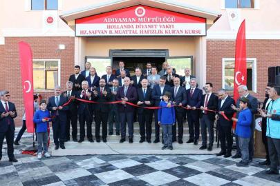 Adıyaman’da cami ve hafızlık kursu dualarla açıldı
