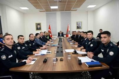 Adıyaman’da emniyetin 9 aylık çalışmaları değerlendirildi
