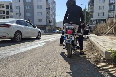Adıyaman’da motosiklet devrildi: 1 yaralı