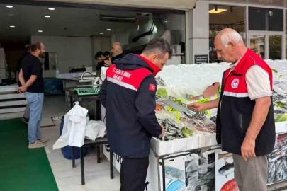 Adıyaman’da su ürünleri satış noktalarına denetim