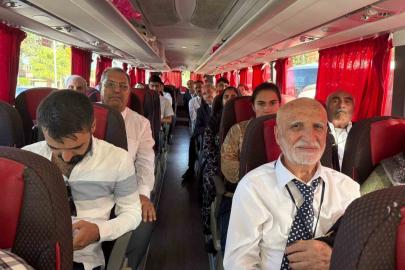 Adıyamanlı gaziler Kıbrıs’ı gezdi