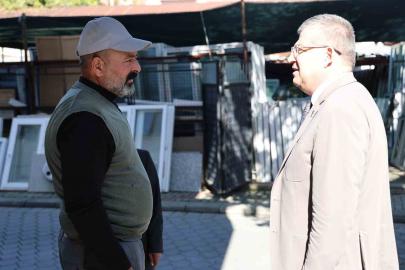 AK Parti Denizli İl Başkanı Subaşıoğlu’ndan Hacı Kaplanlar’da esnaf ziyareti