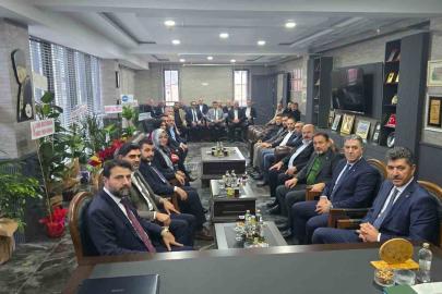 AK Parti heyetinden Karabük TSO’ya "hayırlı olsun" ziyareti
