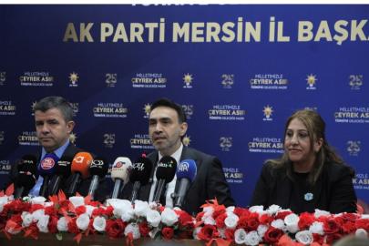 AK Parti Mersin teşkilatlarından eski yöneticilere vefa ziyareti