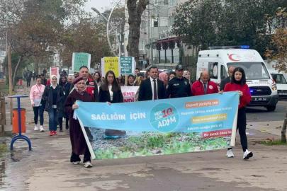 Akçakoca’da sağlık için yürüyüş