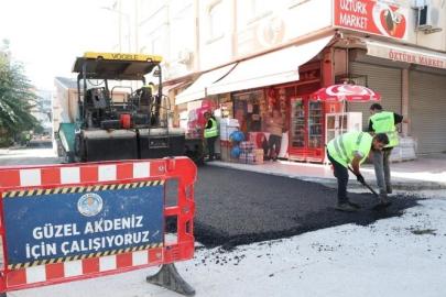 Akdeniz’de Üç Ocak Mahallesinin sokakları yenileniyor