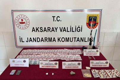 Aksaray’a uyuşturucu sevkiyatına jandarma darbesi