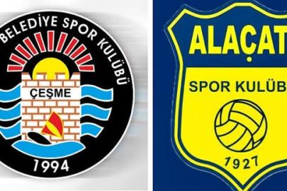 Alaçatıspor evinde, Çeşme Belediyespor deplasmanda