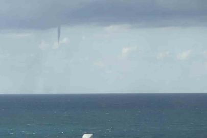 Alanya açıklarında 2 hortum görüntülendi